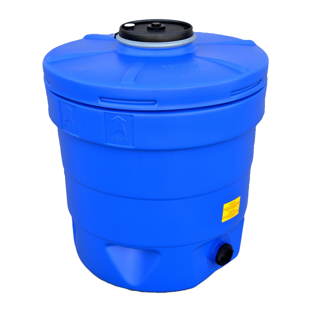 SCHUTZ DEPOSITO AQUA TONNE AZUL 350 LTRS